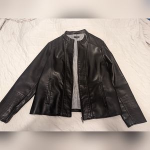 Ana faux Leather Jacket